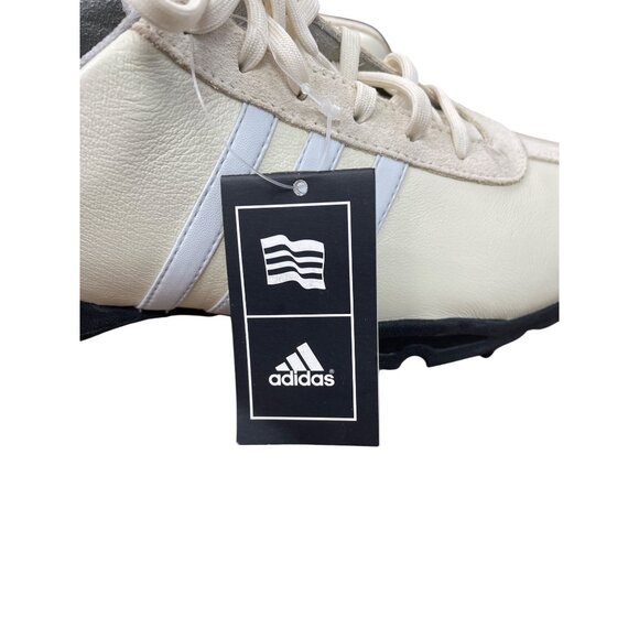 Adidas Driver Isabelle womans beige Leather golf sneakers Size 9 SKU 8791 - Picture 5 of 16
